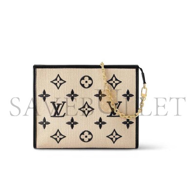 LOUIS VUITTON NEW CHAIN TOILET POCKET M82521 (25*20*5.5cm)